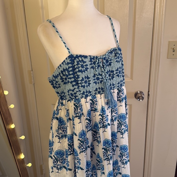 Ro's Garden Guinea Maxi Dress Anthropologie - Picture 7 of 16